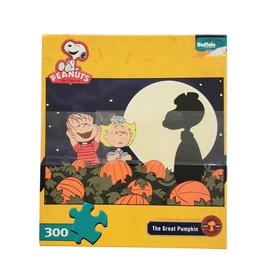 Peanuts "It's the Great Pumpkin, Charlie Brown" 300 Piece Jigsaw Puzzle New